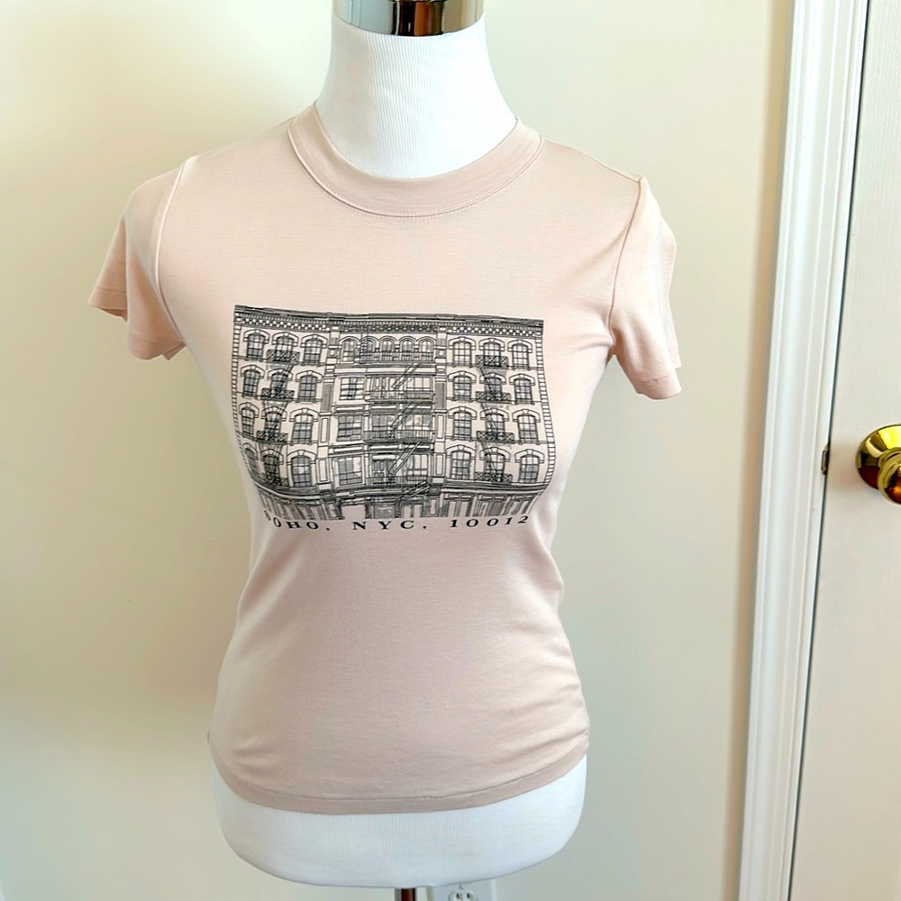 Women’s Polo Ralph Lauren Soho Graphic Tee. Size SP